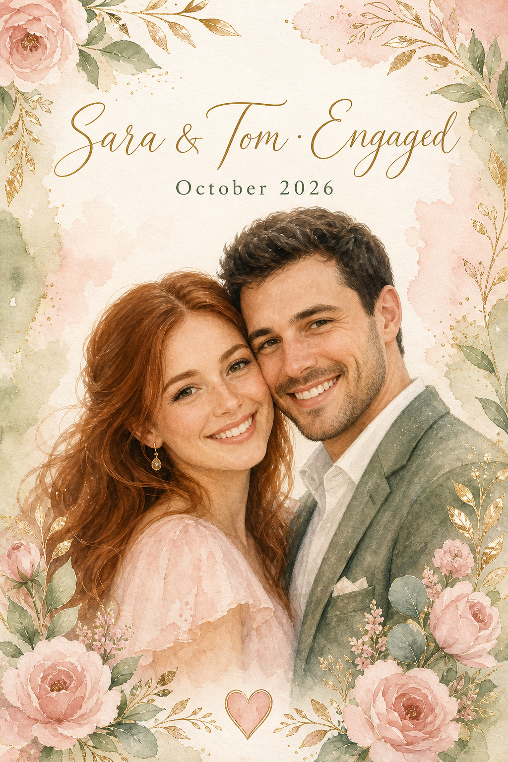 EVLV sample: Sara & Tom Engagement